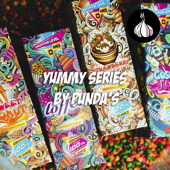 Обзор по чесноку - жидкости YUMMY series by PUNDA'S Обзор по чесноку - жидкости YUMMY series by PUNDA'S