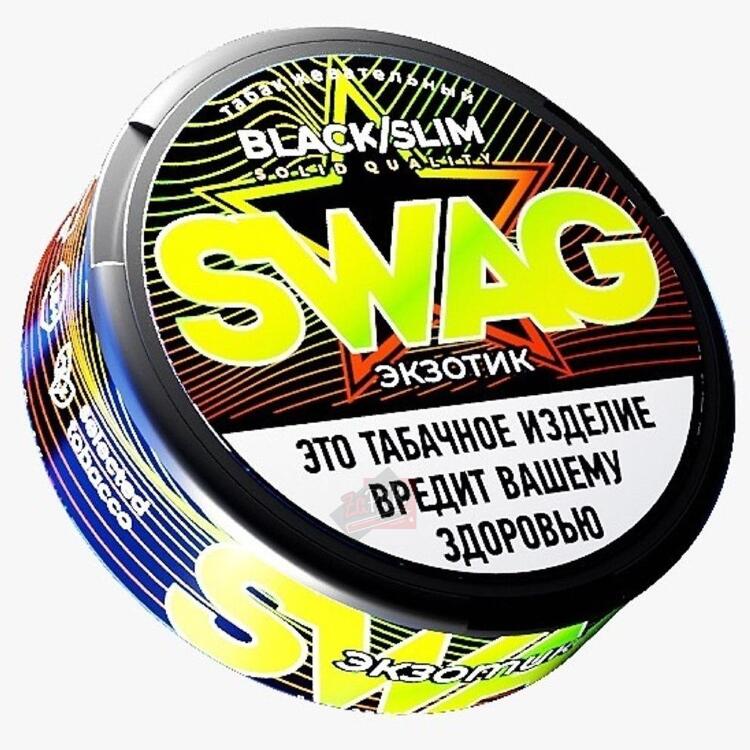 Жевательный табак "SWAG" Black slim - Экзотик