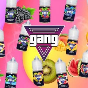 Gang Salt STRONG - Энергетик с Черникой (от созд. Husky) 30 мл