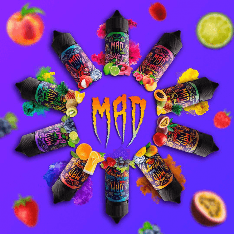 Mad Strong - Лайм баблгам 30 мл 20 мг