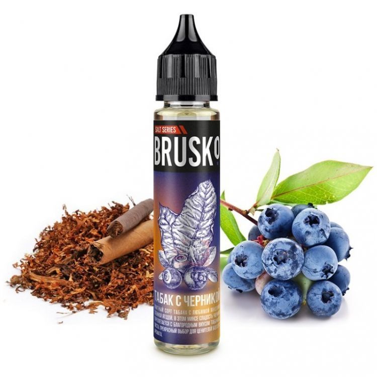Brusko Salt - Табак с черникой