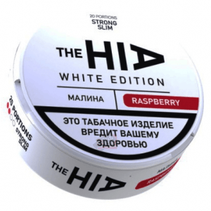 Жевательный табак "THE HIA" White Slim Raspberry