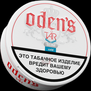 Жевательный табак "ODEN'S TAR" Slim Cold Dry