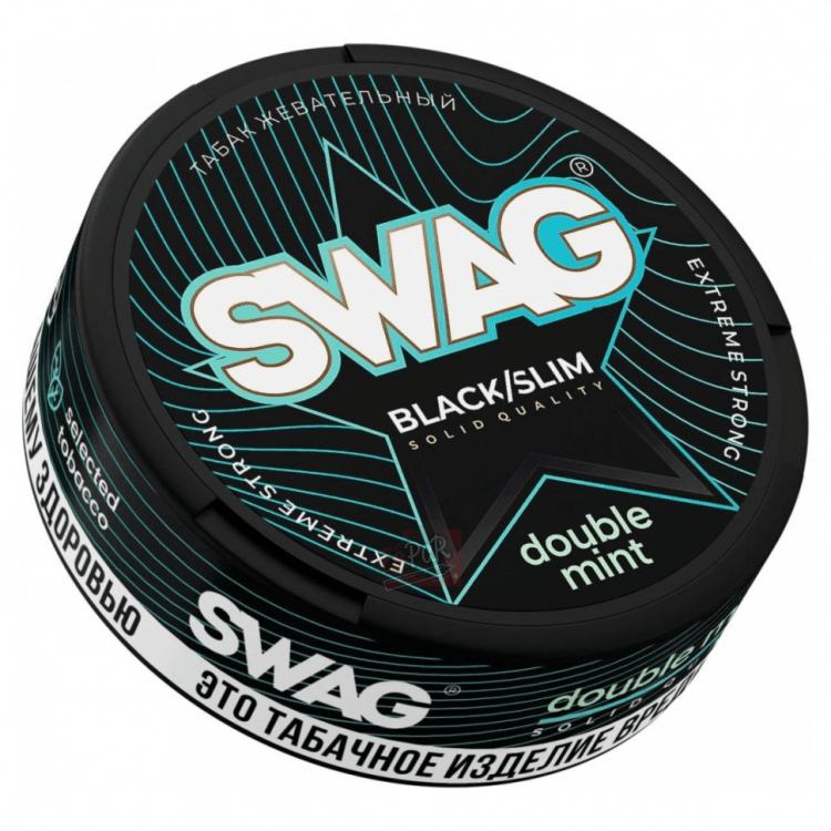Жевательный табак "SWAG" Premium Double Mint