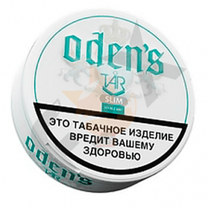 Жевательный табак "ODEN'S TAR" Slim Double mint