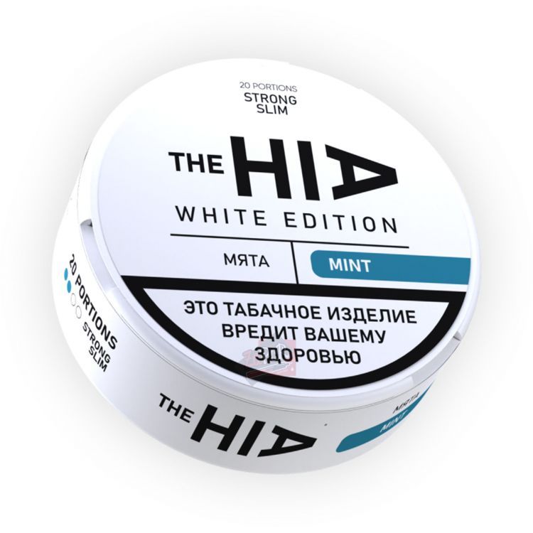 Жевательный табак "THE HIA" White Slim Mint