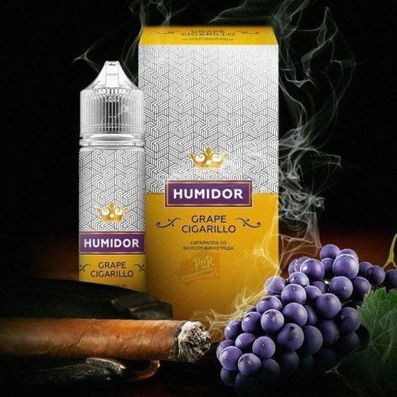 Humidor - Grape Cigarillo 6 мг 60 мл