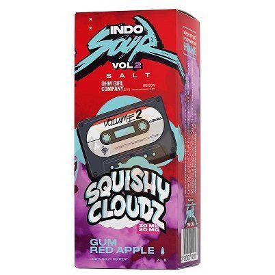 IndoSour VOL 2 - SQUISHY CLOUDZ 100 мл 3 мг