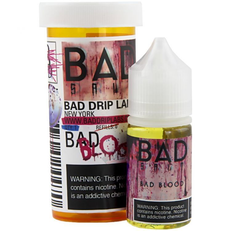 BAD DRIP SALT - Bad Blood (USA) 30 мл