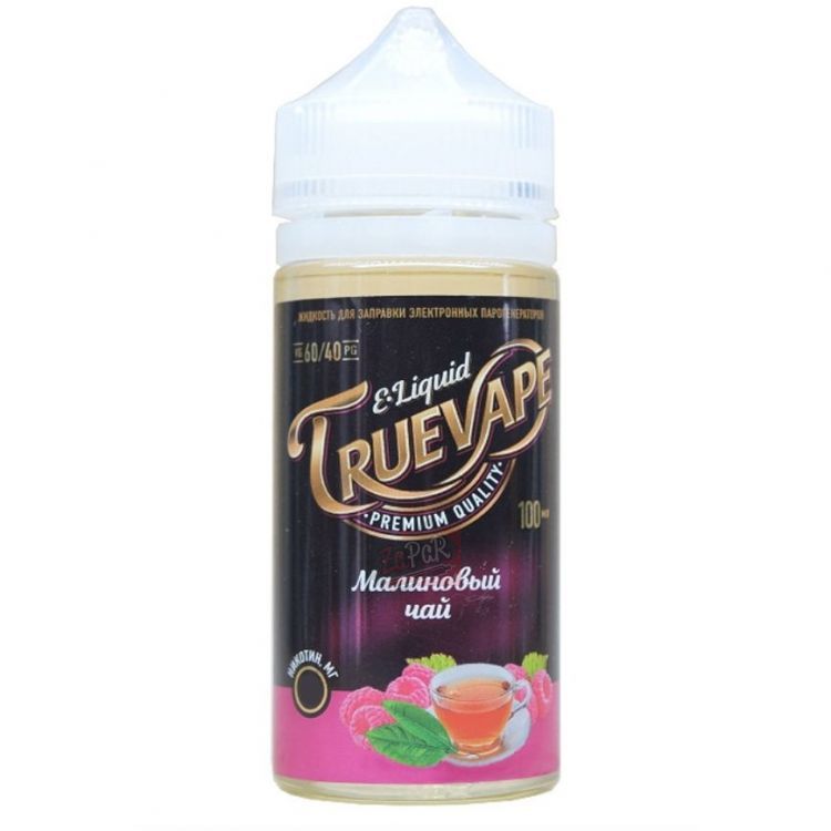 True Vape - Малиновый Чай 100 мл 3 мг