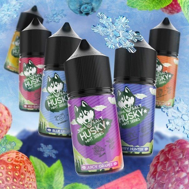 HUSKY MINT SERIES SALT - WATER PLACE 30 мл