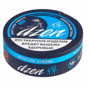 Жевательный табак "DZEN" Slim Strong Menthol