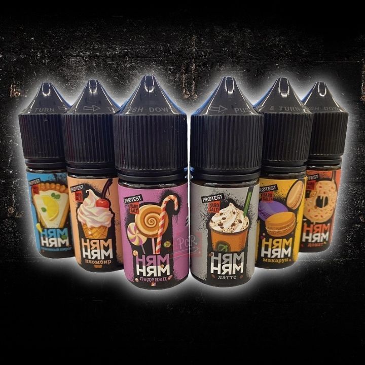 Ням Ням Salt - Донат 30 мл 20 мг - в Хабаровске в интернет-витрине «Zapar  Vape Shop»