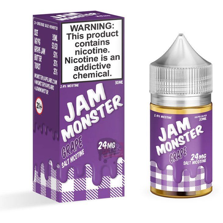 JAM MONSTER SALT - Grape (USA) 30 мл