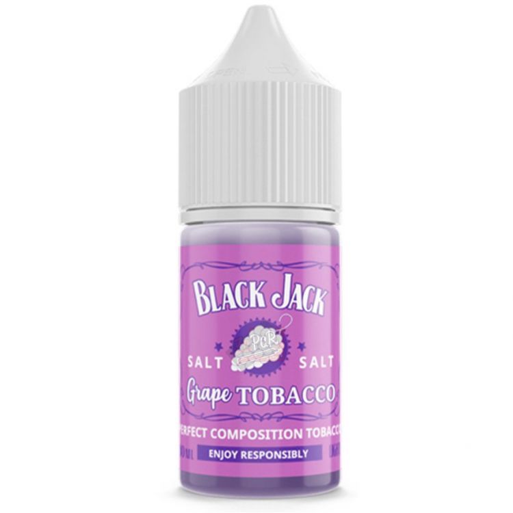 BLACK JACK SALT GRAPE TOBACCO (LIGHTS 20 MG) 30 мл