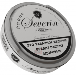 Жевательный табак "JOHNATHAN A SEVERIN" с ароматом Classic white/slim