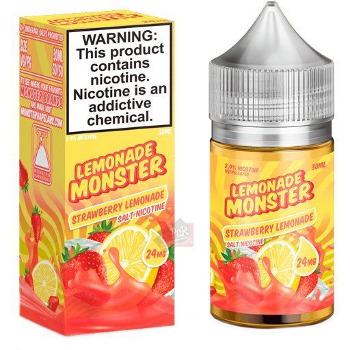 Lemonade Monster Salt - Strawberry (USA) 30 мл