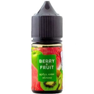 BERRY & FRUIT SALT Арбуз-яблоко-киви 30 мл