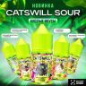 CATSWILL SOUR Salt - ЯБЛОЧНО КЛУБНИЧНАЯ ШИПУЧКА 30 мл 20 мг