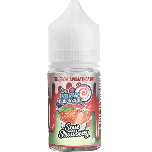 Пищевой ароматизатор Horny Bubblegum - Sour Strawberry 15мл