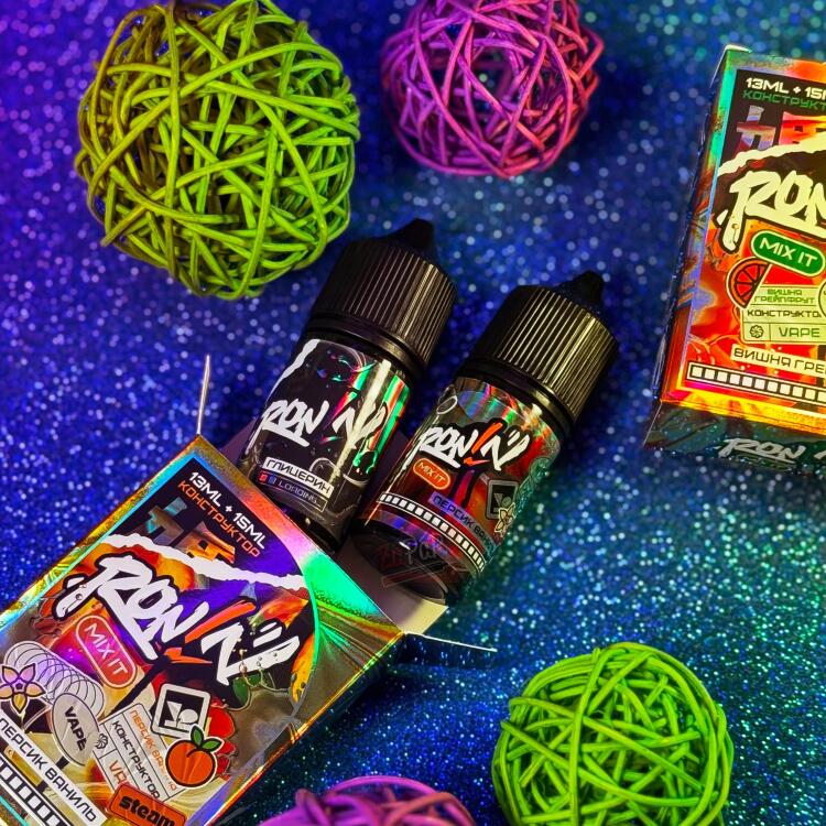 Пищевой ароматизатор Ronin - Персик Ваниль 13мл