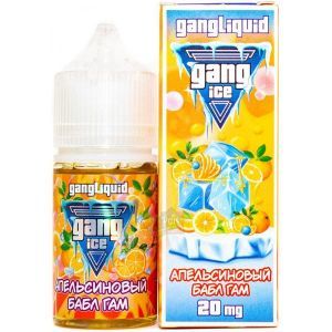 Gang Ice Salt - Апельсиновый Бабл Гам 30 мл 20 мг