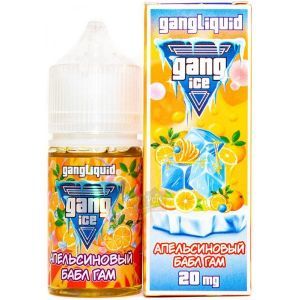 Gang Ice Salt Strong - Апельсиновый Бабл Гам 30 мл