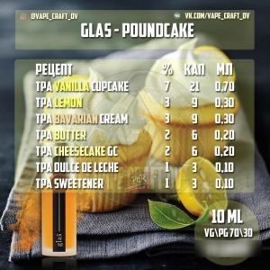 Glas - Poundcake Clone