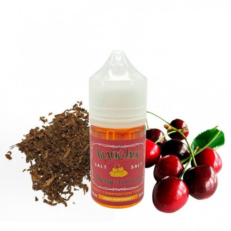 BLACK JACK SALT CHERRY TOBACCO (STRONG 20 MG) 30 мл