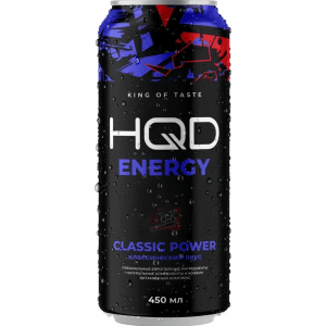 Напиток HQD Energy classic power 0,45л