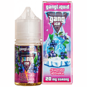 Gang Ice Strong - Ледяная черника 30 мл