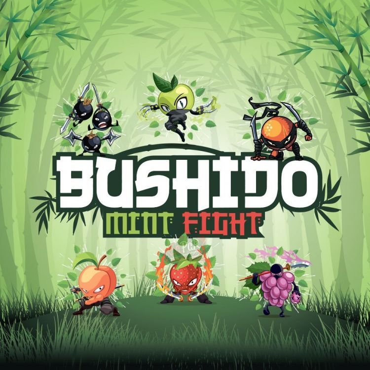 BUSHIDO Mint Fight SALT - Tanto Grape