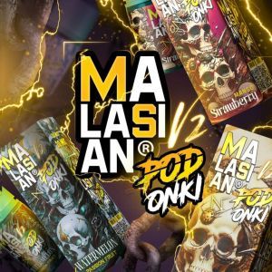 PODONKI & MALASIAN V2 Salt Strong - Киви-Ананас 30 мл 20 мг