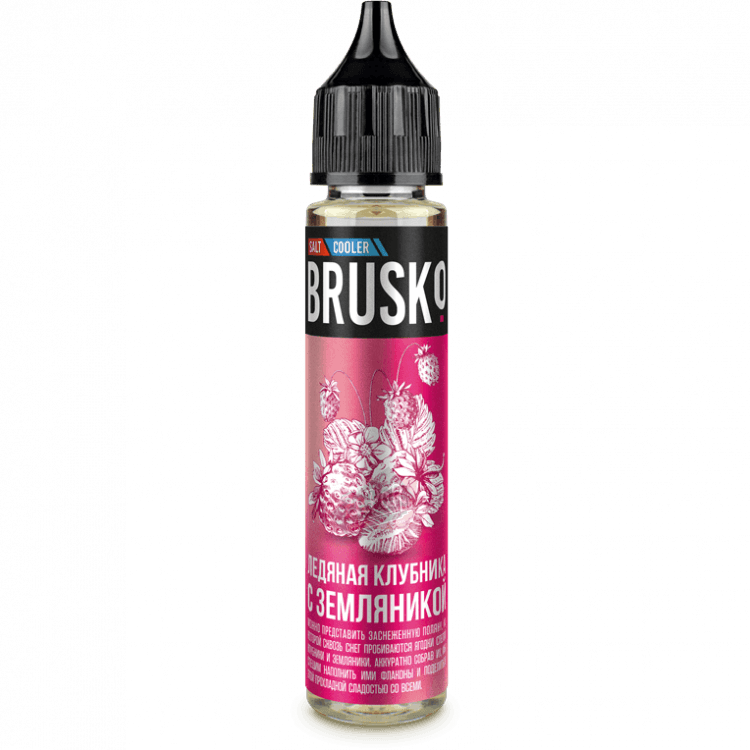 Brusko Salt ULTRA - Ледяная клубника с земляникой