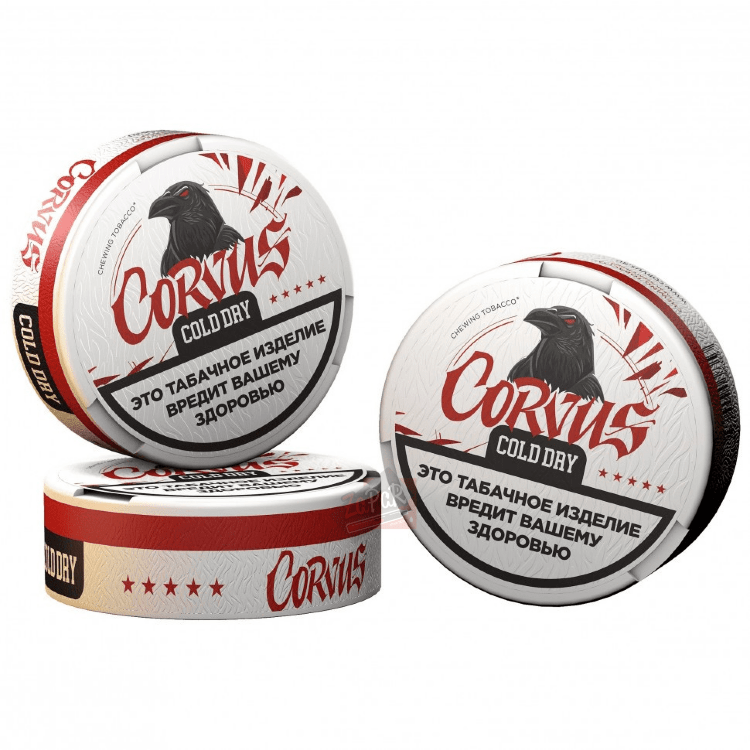 Жевательный табак CORVUS Strong Cold Dry